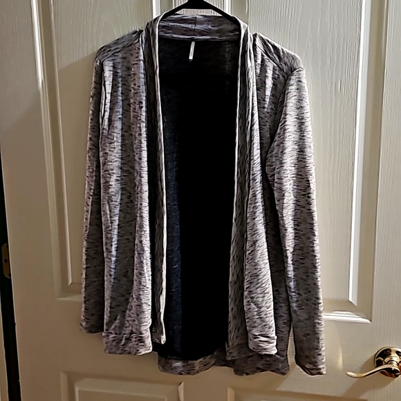 Color thread gray/black patterned jacket - Picture 1 of 3